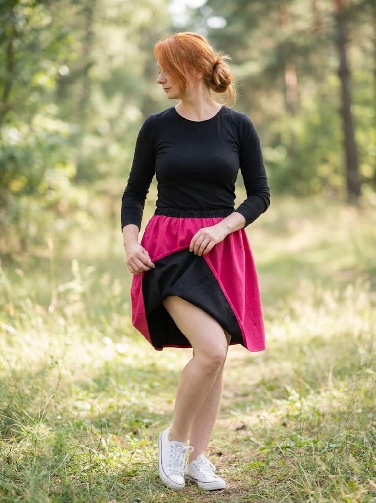 vyberte si barvu sukně podle nálady